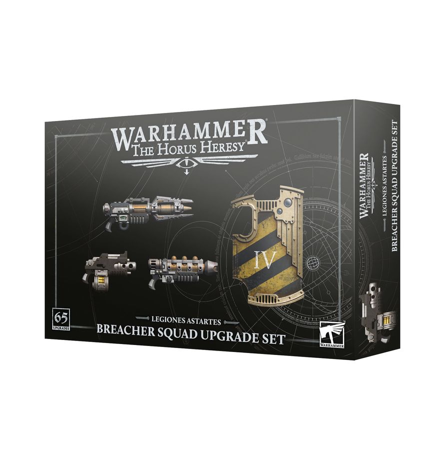 Warhammer The Horus Heresy: Breacher Squad Upgrade Set Miniatures Games Workshop WHHH Bre Squa Upgrade Kit