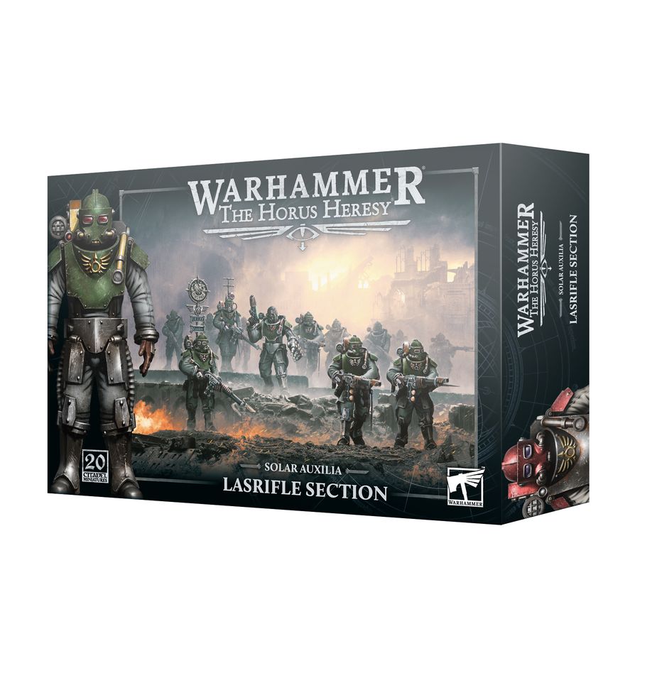 Horus Heresy - Solar Auxilia: Lasrifle Section Miniatures Games Workshop   