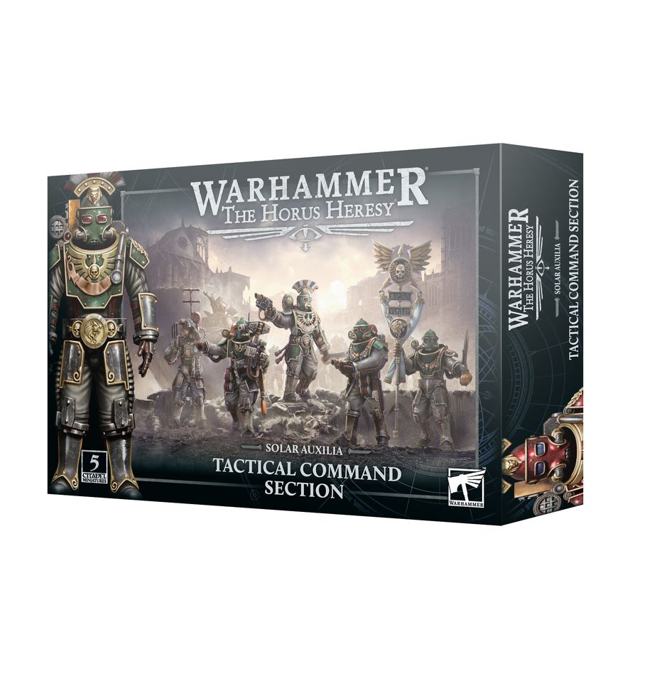 Horus Heresy - Solar Auxilia: Tactical Command Section Miniatures Games Workshop   