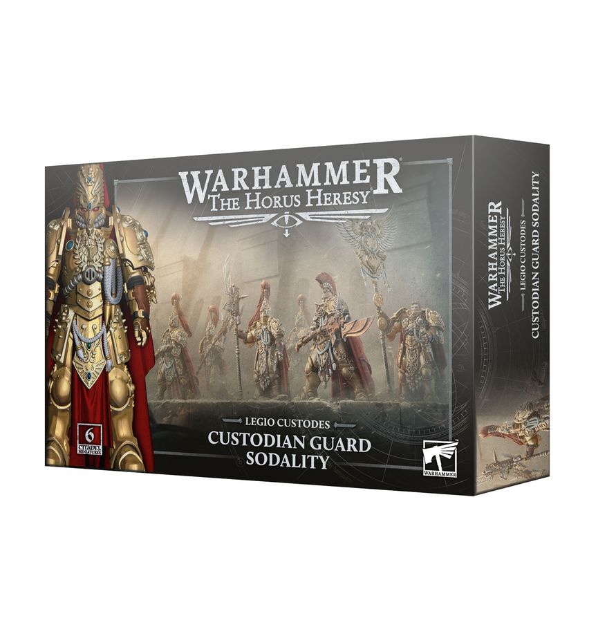 Warhammer The Horus Heresy - Custodian Guard Sodality Miniatures Games Workshop WHHH Custodian Guard Sodality