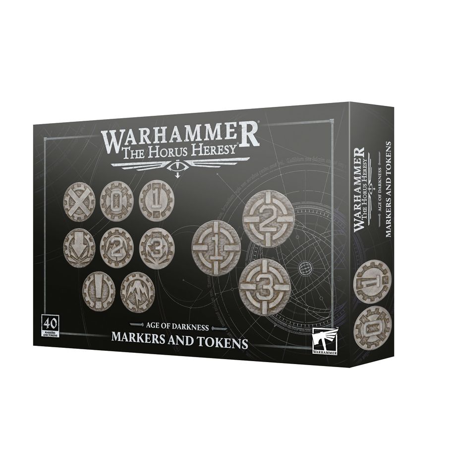 Horus Heresy Age of Darkness Markers and Tokens Miniatures Games Workshop
