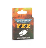 Warhammer 40K Salamanders Dice Miniatures Games Workshop
