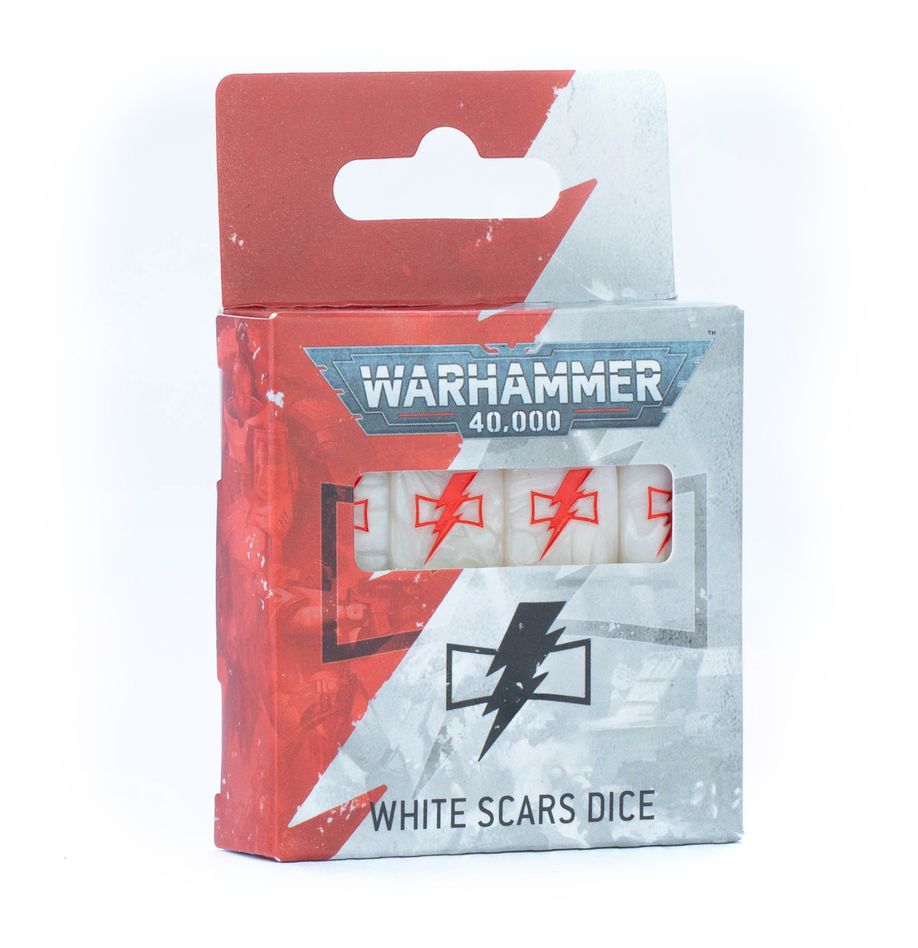 Warhammer 40K White Scars: Dice Miniatures Games Workshop