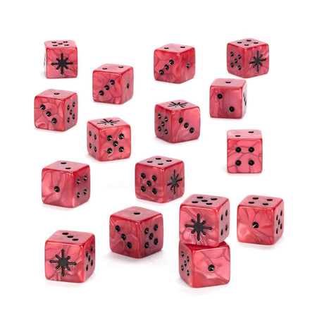 Warhammer 40K 10E Chaos Space Marines: Dice Set Dice Games Workshop