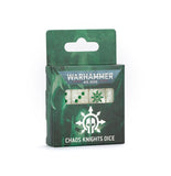 Warhammer 40K Chaos Knights: Dice Set Dice Games Workshop
