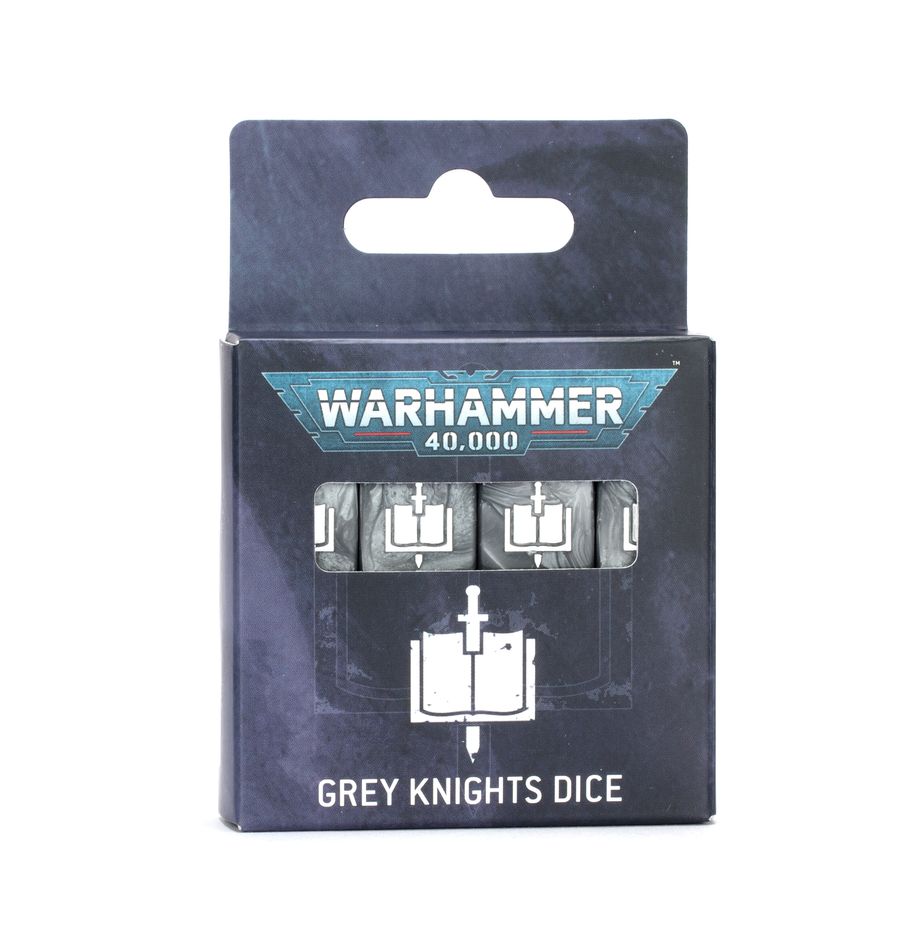 Warhammer 40K Grey Knights Dice Miniatures Games Workshop