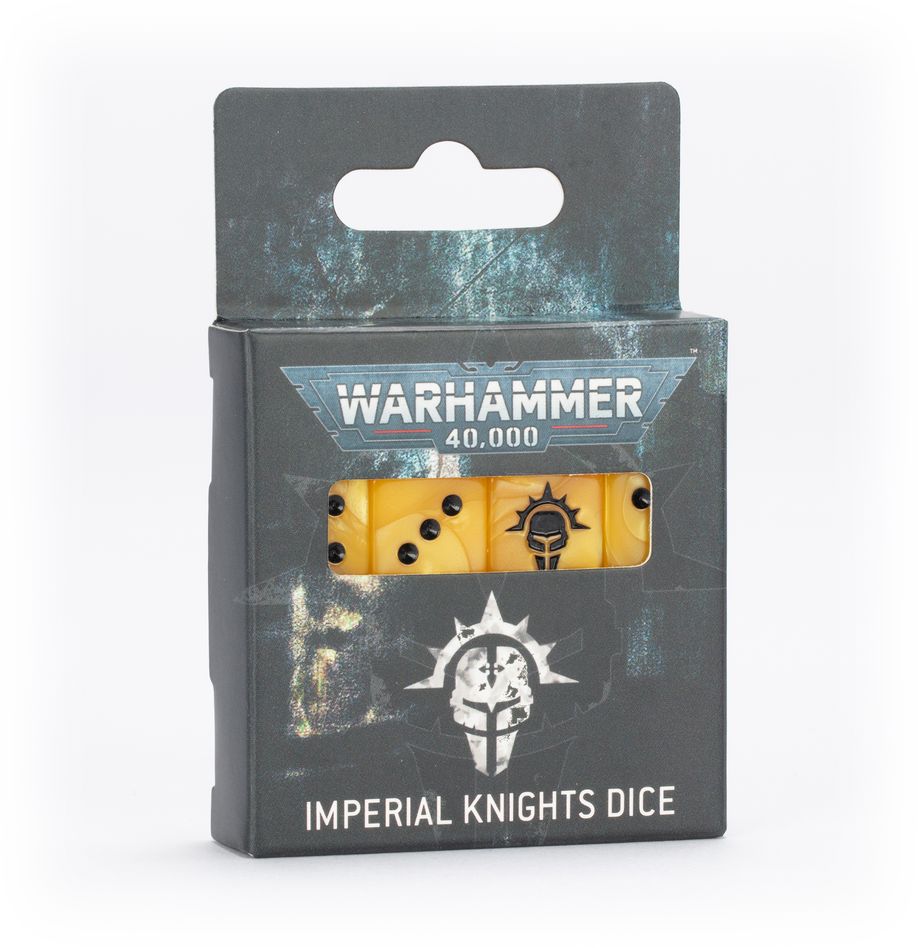 Warhammer 40K Imperial Knights Dice Miniatures Games Workshop