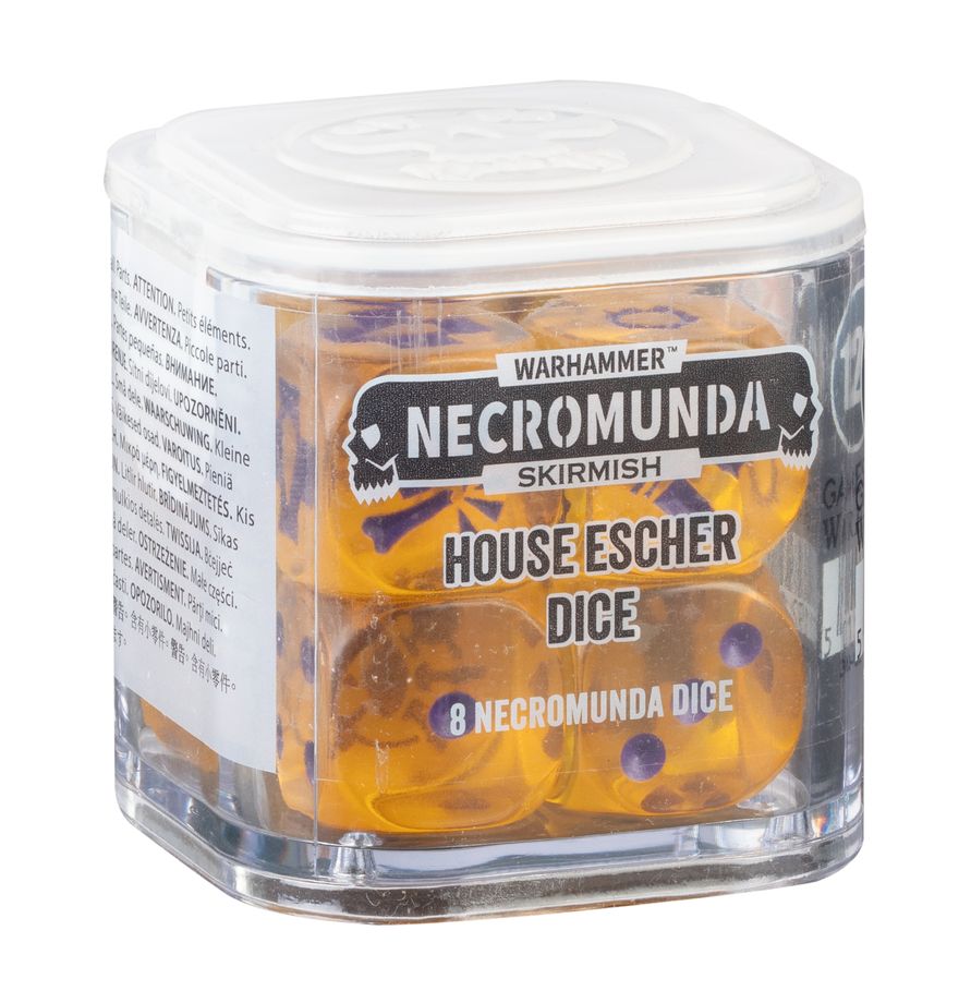 Warhammer Necromunda: House Escher Dice Miniatures Games Workshop WARHNEC ESC DICE