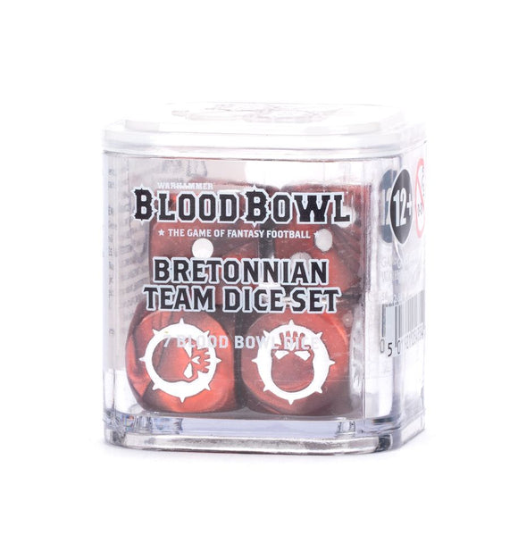 Blood Bowl: Bretonnian Team Dice Set Miniatures Games Workshop BB Breto Dice