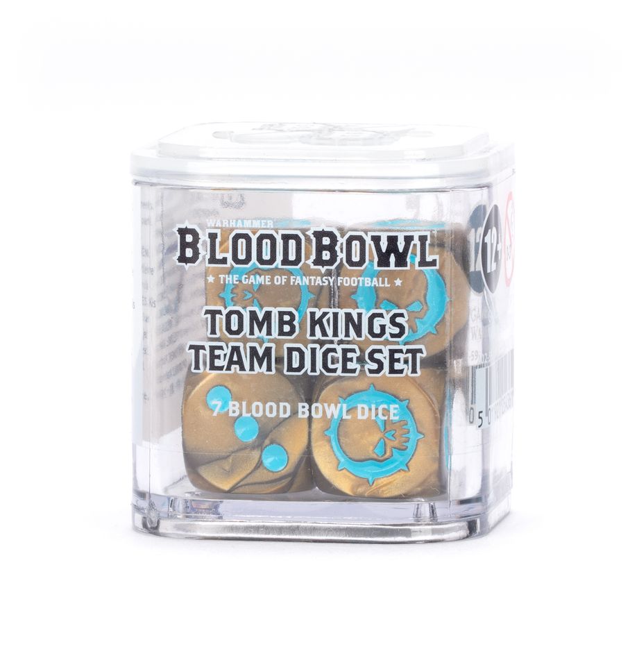 Blood Bowl: Tomb Kings Team Dice Set Miniatures Games Workshop BB TK Dice