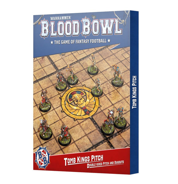 Tomb Kings Pitch: Double-sided Pitch and Dugouts Set Miniatures Games Workshop BB Breto Pitch