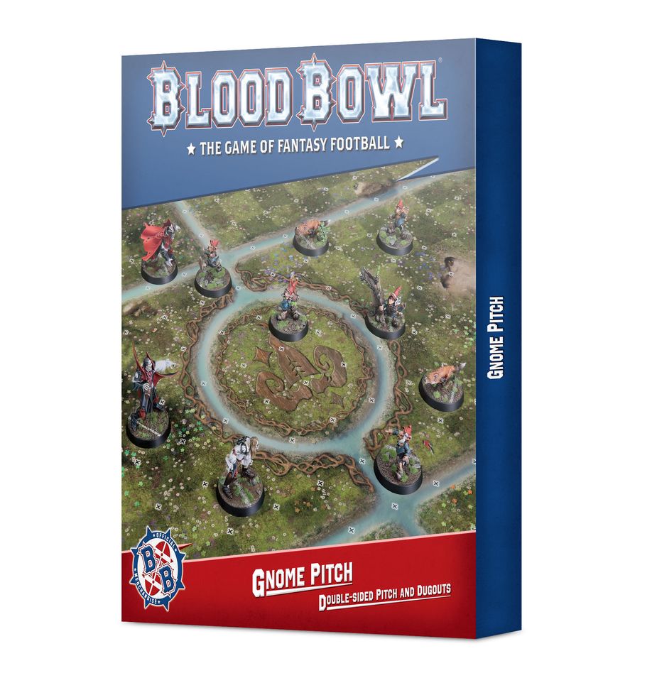 Blood Bowl Gnome Team: Double-Sided Pitch & Dugouts Miniatures Games Workshop   