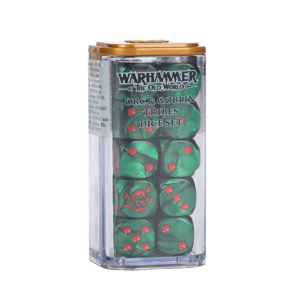 Warhammer The Old World - Orc & Goblin Tribes: Dice Set Dice Games Workshop   