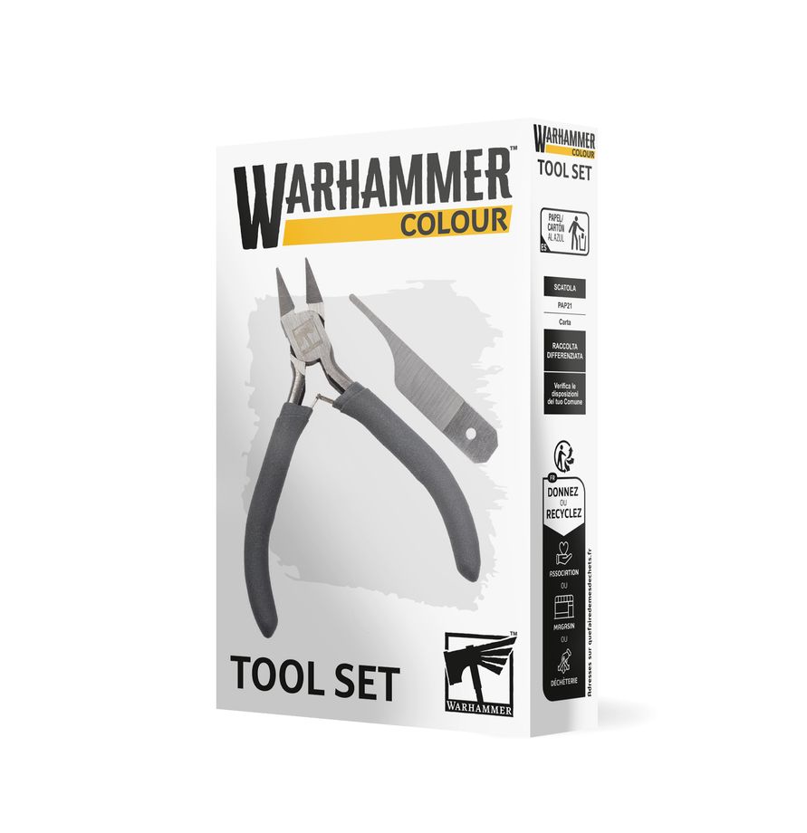 Warhammer Colour Tool Set Miniatures Games Workshop WH Colour Tool Set