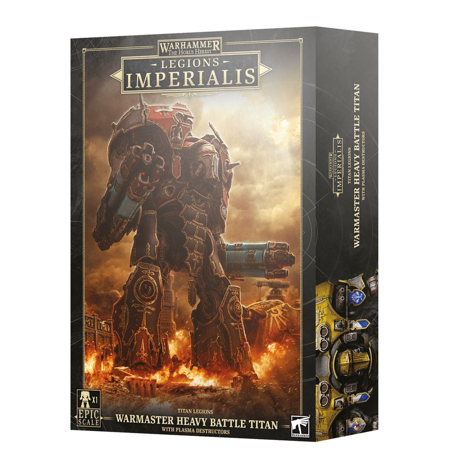 Horus Heresy Legions Imperialis - Titan Legions: Warmaster Heavy Battle Titan with Plasma Destructors Miniatures Games Workshop   