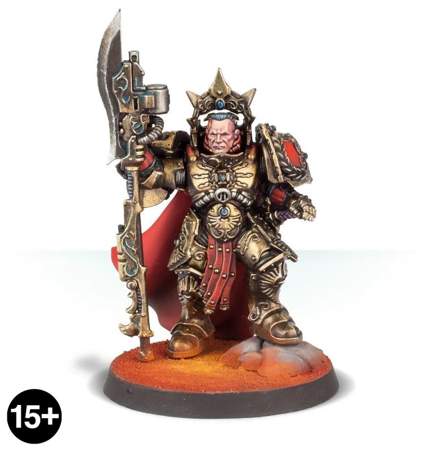 Warhammer The Horus Heresy - Legio Custodes Shield Captain Miniatures Games Workshop WHHH Legio Custodes Shield Cap