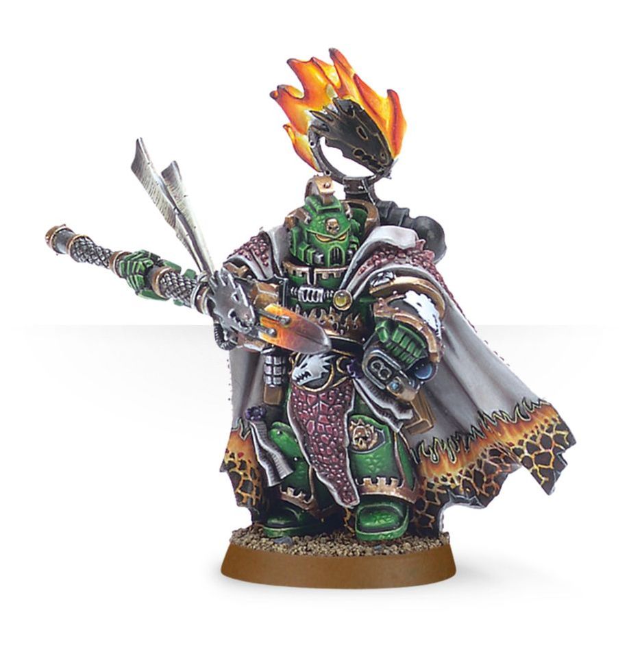 Warhammer 40K Salamanders: Forgefather Vulkan He'stan Miniatures Games Workshop