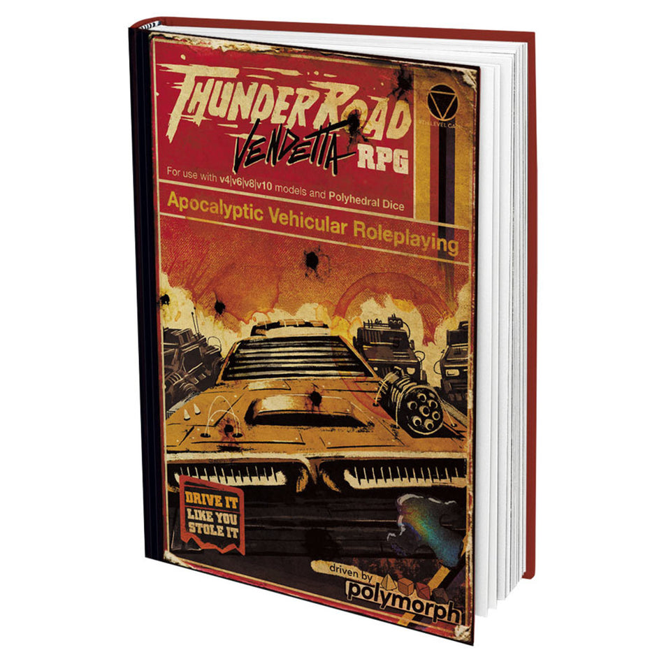 Thunder Road Vendetta RPG Board Games 9th Level Games Thunder Road Vendetta RPG