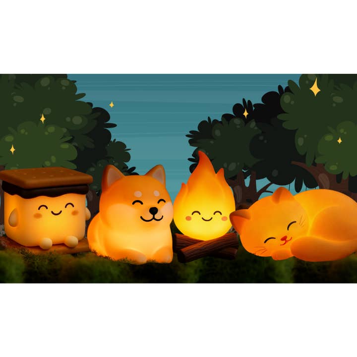 Mushi Ambient Light (4 Options) Toys World of Mushi Mushi Lamp Campfire