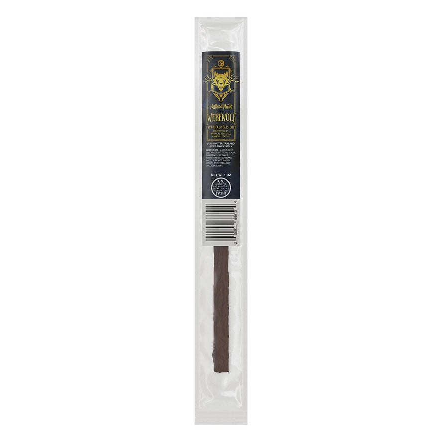 Mythical Meats Snack Sticks Snacks Mythical Meats Werewolf (Teriyaki Venison & Beef)