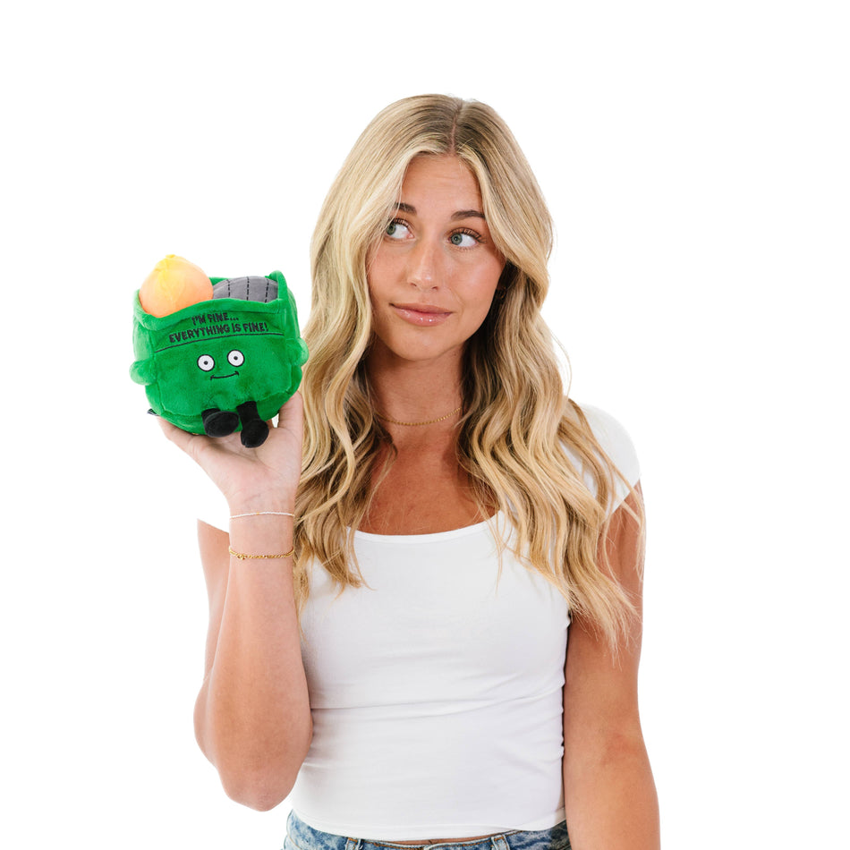 I'm Fine - Everything is Fine Dumpster Fire Plush Plushes Punchkins