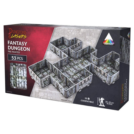 Dungeons & Lasers: Fantasy Dungeon: Pre-Painted Miniatures Common Ground Games