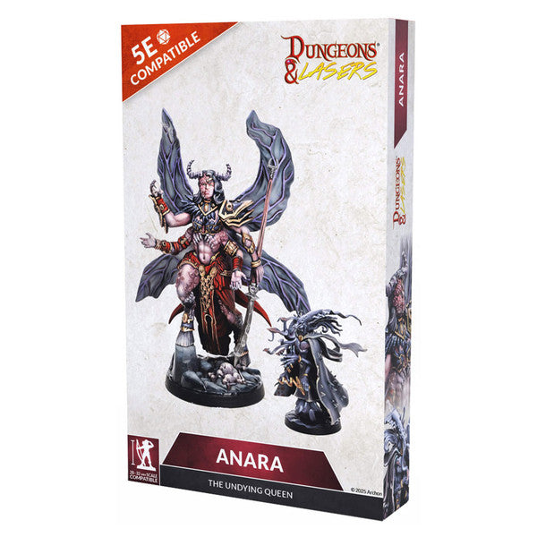 Dungeons & Lasers: Anara: The Undying Queen Miniatures Archon Studio
