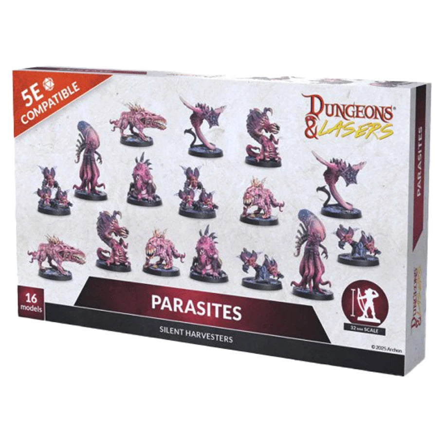 Dungeons & Lasers: Parasites Miniatures Archon Studio D&L Parasites