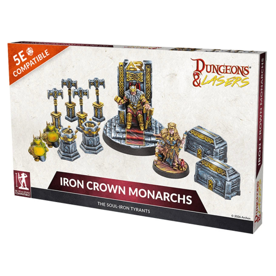 Dungeons & Lasers: Iron Crown Monarchs Miniatures Archon Studio D&L Iron Crown Monarchs