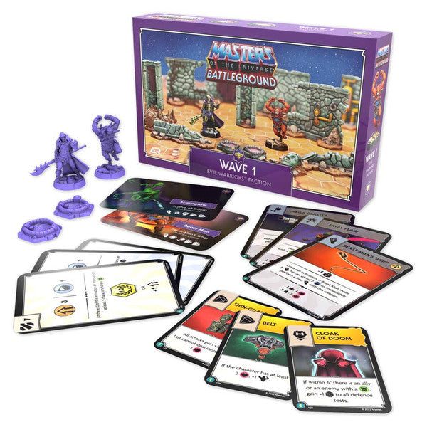 Masters of the Universe: Battleground: Evil Warriors Faction (Wave 1) Miniatures Archon Studio