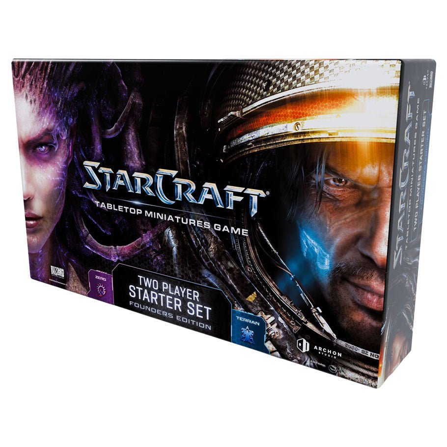 StarCraft: Tabletop Miniatures Game: 2 Player Starter Set: Founders Edition Miniatures Archon Studio SCTTMG 2 Player Starter Set: Founders Edition