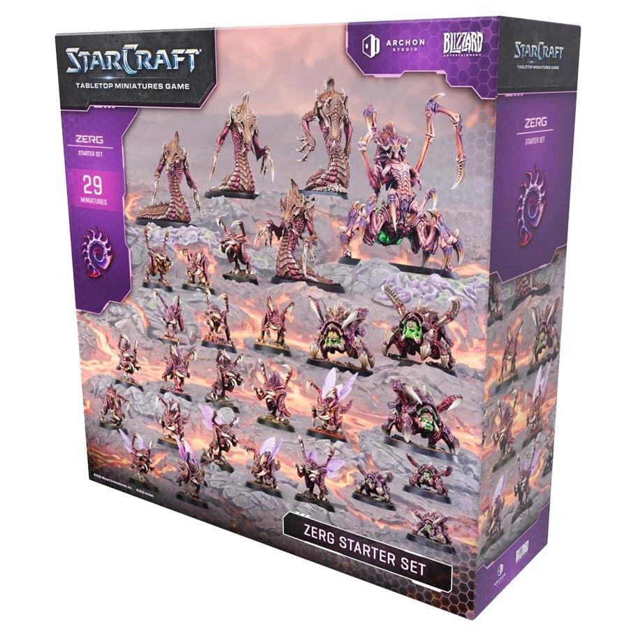 StarCraft: Tabletop Miniatures Game: Zerg: Starter Set Miniatures Archon Studio SCTTMG Zerg: Starter Set