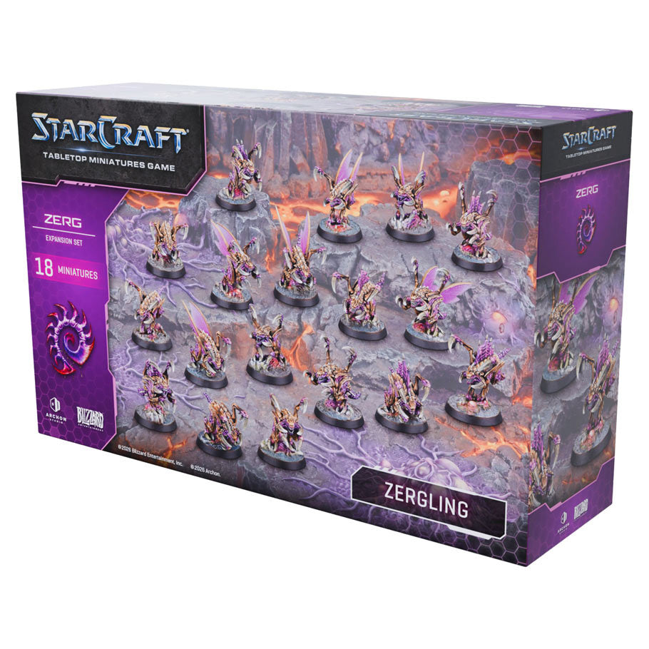 StarCraft: Tabletop Miniatures Game: Zerg: Zergling Expansion Set Miniatures Archon Studio SCTTMG Zerg: Zergling