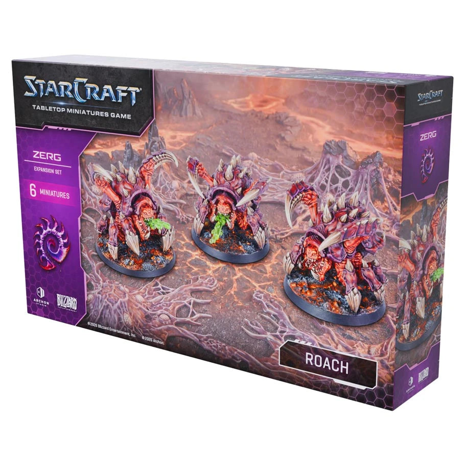 StarCraft: Tabletop Miniatures Game: Zerg: Roach Expansion Set Miniatures Archon Studio SCTTMG Zerg: Roach Expansion Set