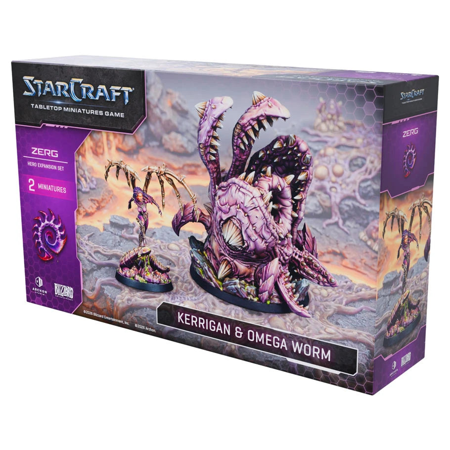 StarCraft: Tabletop Miniatures Game: Zerg: Kerrigan Hero Expansion Set Miniatures Archon Studio SCTTMG Zerg: Kerrigan Hero