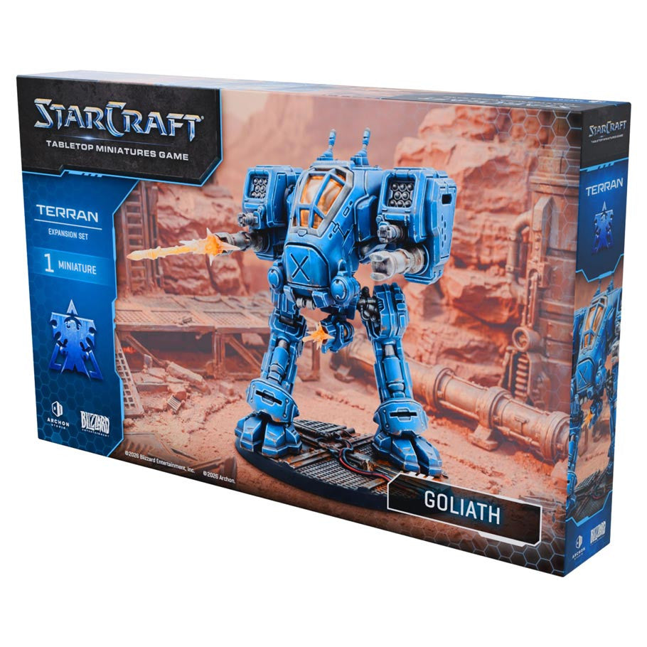 StarCraft: Tabletop Miniatures Game: Terran: Goliath Expansion Set Miniatures Archon Studio