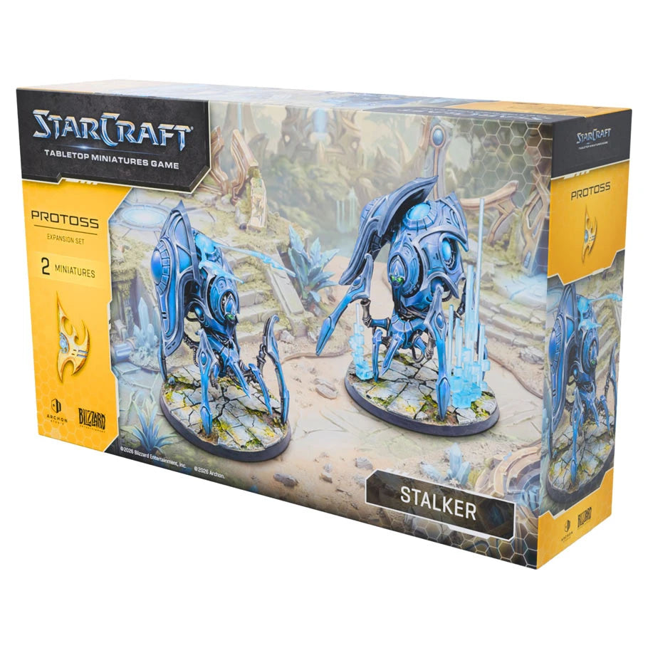 StarCraft: Tabletop Miniatures Game: Protoss: Stalker Expansion Set Miniatures Archon Studio SCTTMG Protoss: Stalker Expansion Set