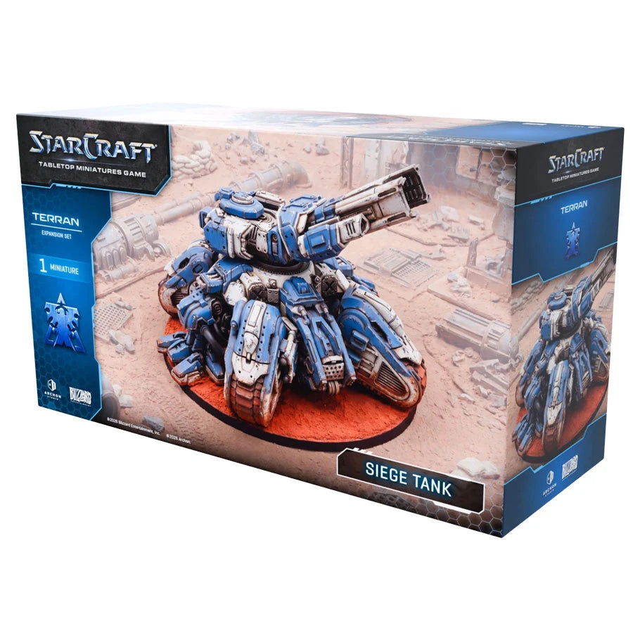 StarCraft: Tabletop Miniatures Game: Terran: Siege Tank Expansion Set Miniatures Archon Studio SCTTMG Terran: Siege Tank