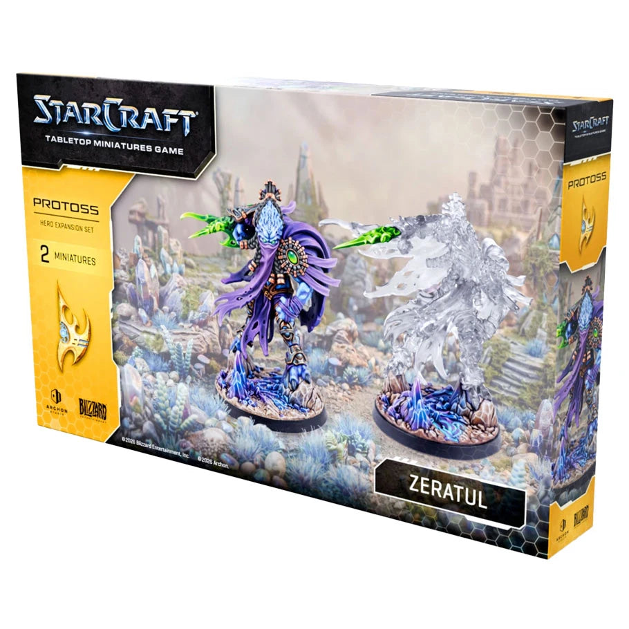 StarCraft: Tabletop Miniatures Game: Protoss: Zeratul Hero Expansion Set Miniatures Archon Studio SCTTMG Protoss: Zeratul Hero