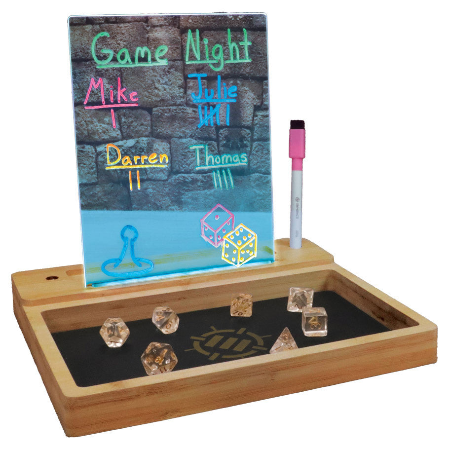 Enhance: Tabletop LED Writing Board Supplies Enhance Gaming LED Writing Board