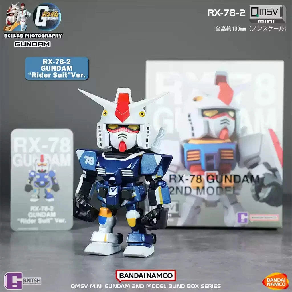 Bandai Namco QMSV Mini RX-78 Gundam 2nd Model Mystery Box Figures