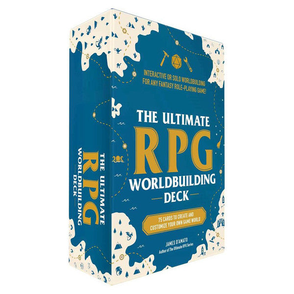 The Ultimate RPG Worldbuilding Deck Non-RPG Books Adams Media