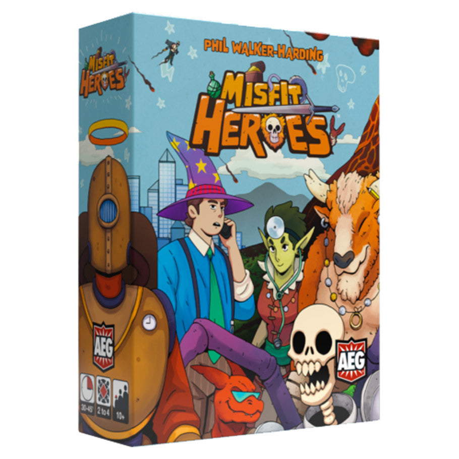 Misfit Heroes Board Games Alderac Entertainment Group Misfit Heroes