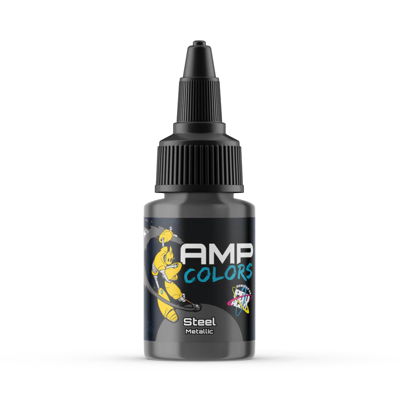 Pro Acryl AMP Colors 010 - Steel Paints Monument Hobbies