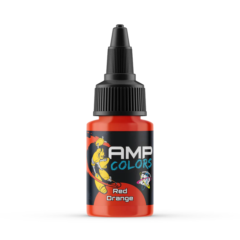 Pro Acryl AMP Colors 017 - Red Orange Paints Monument Hobbies
