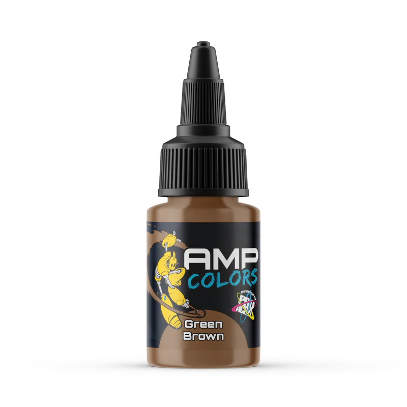 Pro Acryl AMP Colors 020 - Green Brown Paints Monument Hobbies