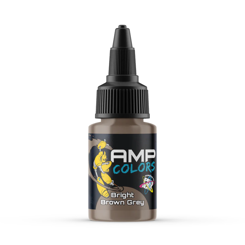 Pro Acryl AMP Colors 021 - Bright Brown Grey Paints Monument Hobbies
