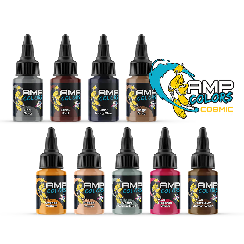 Pro Acryl AMP Colors Cosmic Paint Set #1 Paints Monument Hobbies