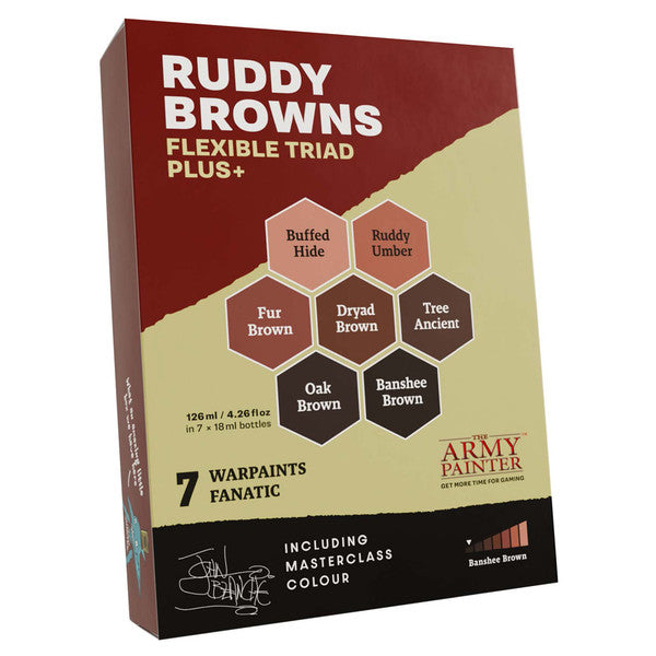Warpaints Fanatic: Triad PLUS+ Ruddy Browns Paints Army Painter