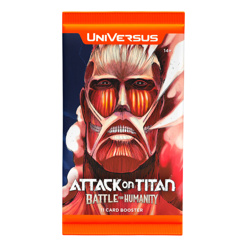Attack on Titan CCG Battle for Humanity Booster (2 options) Trading Card Games Asmodee AOT BH Booster Pack  